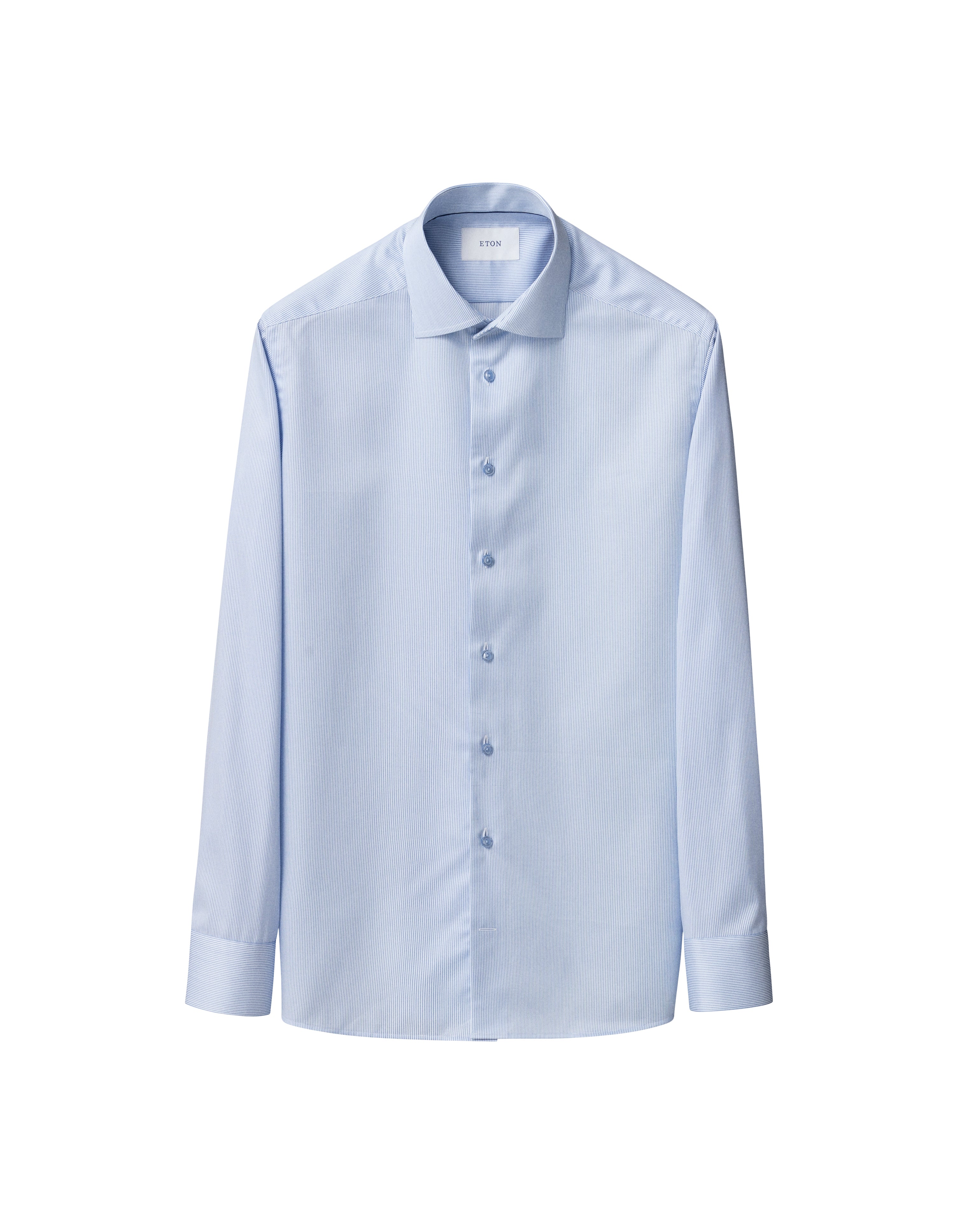 Eton Striped Twill Skjorte - Contemporary Fit